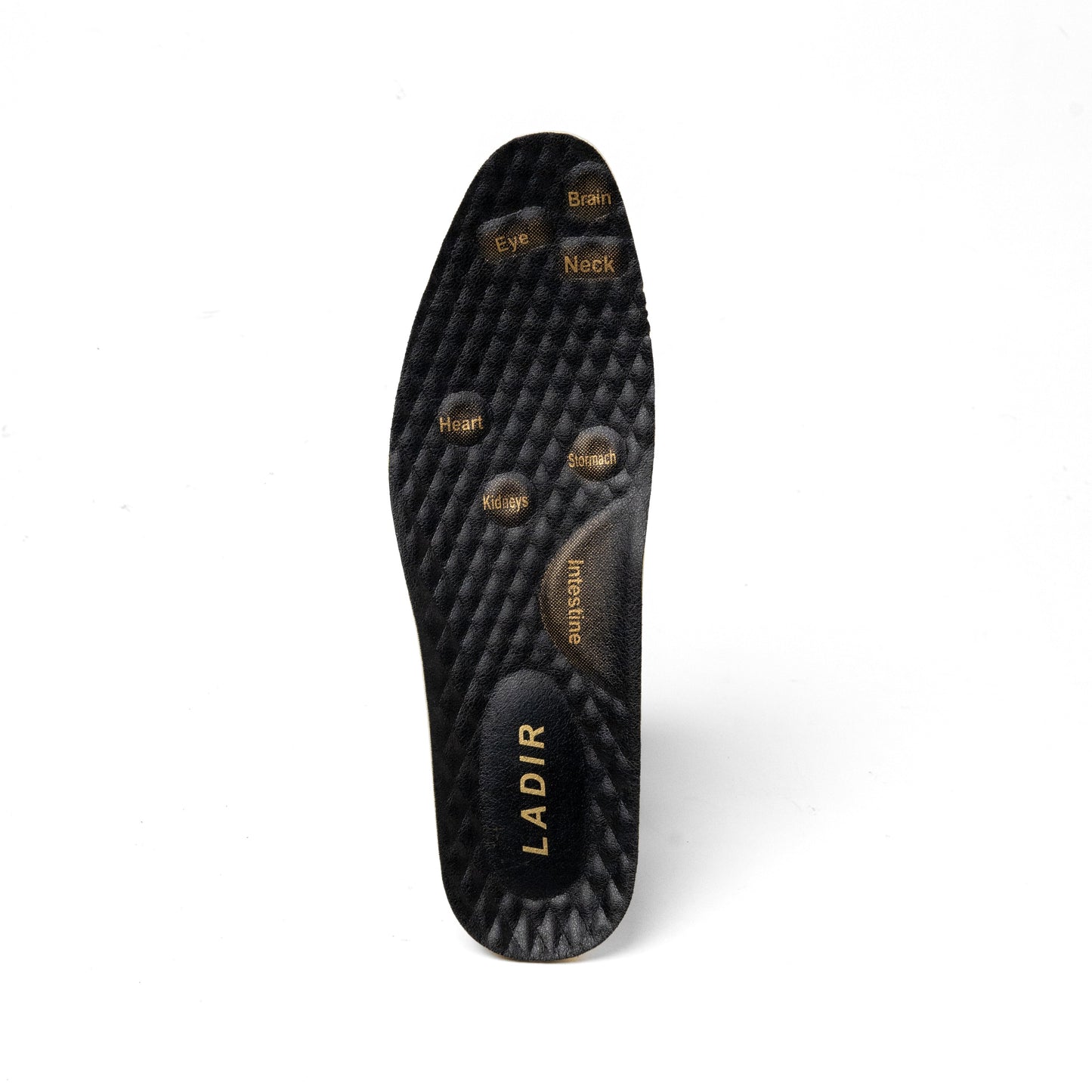 MADDY Black Medicated Leather Shoes