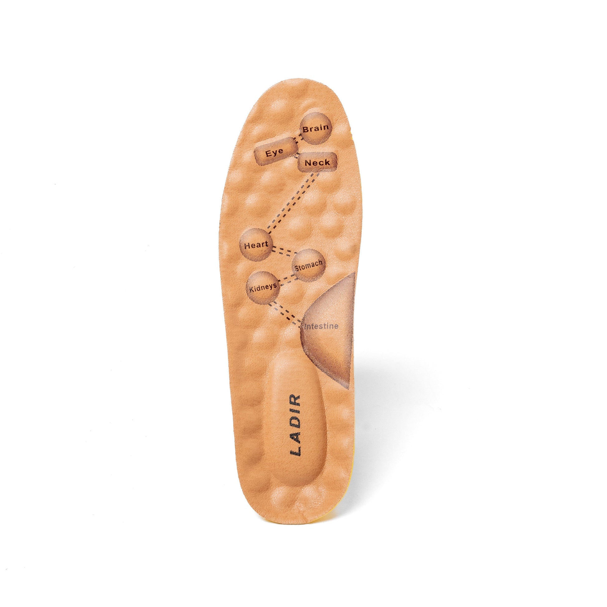 MADDY Mustard Medicated Pure Leather Shoes