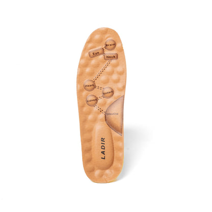 MADDY Mustard Medicated Pure Leather Shoes