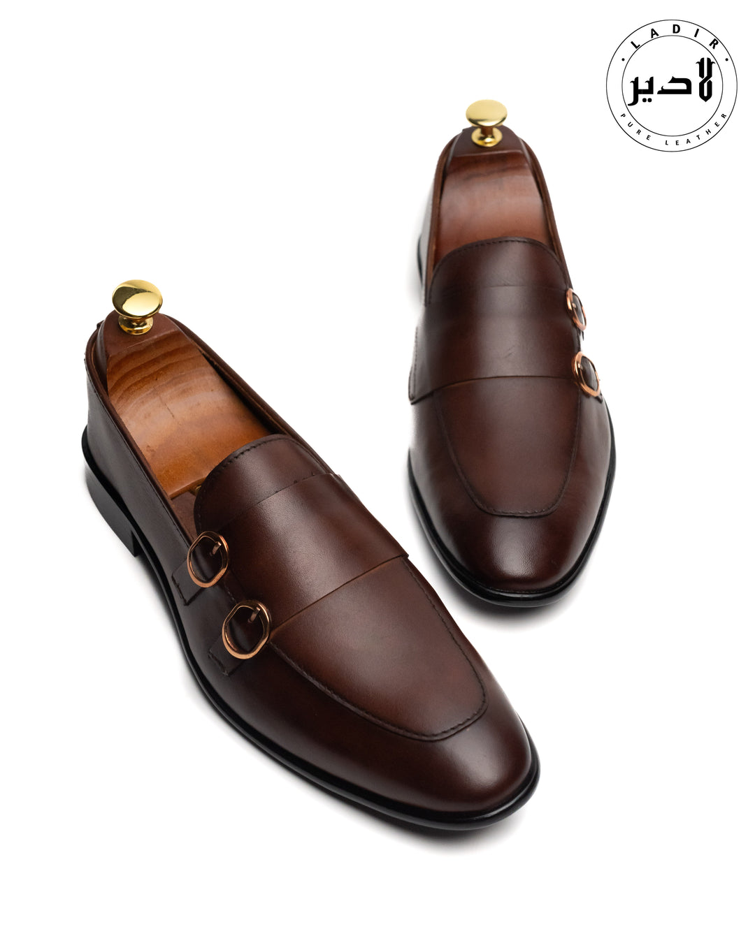 pair of PLUM BROWN formal shoes , ideal for any business or formal event.