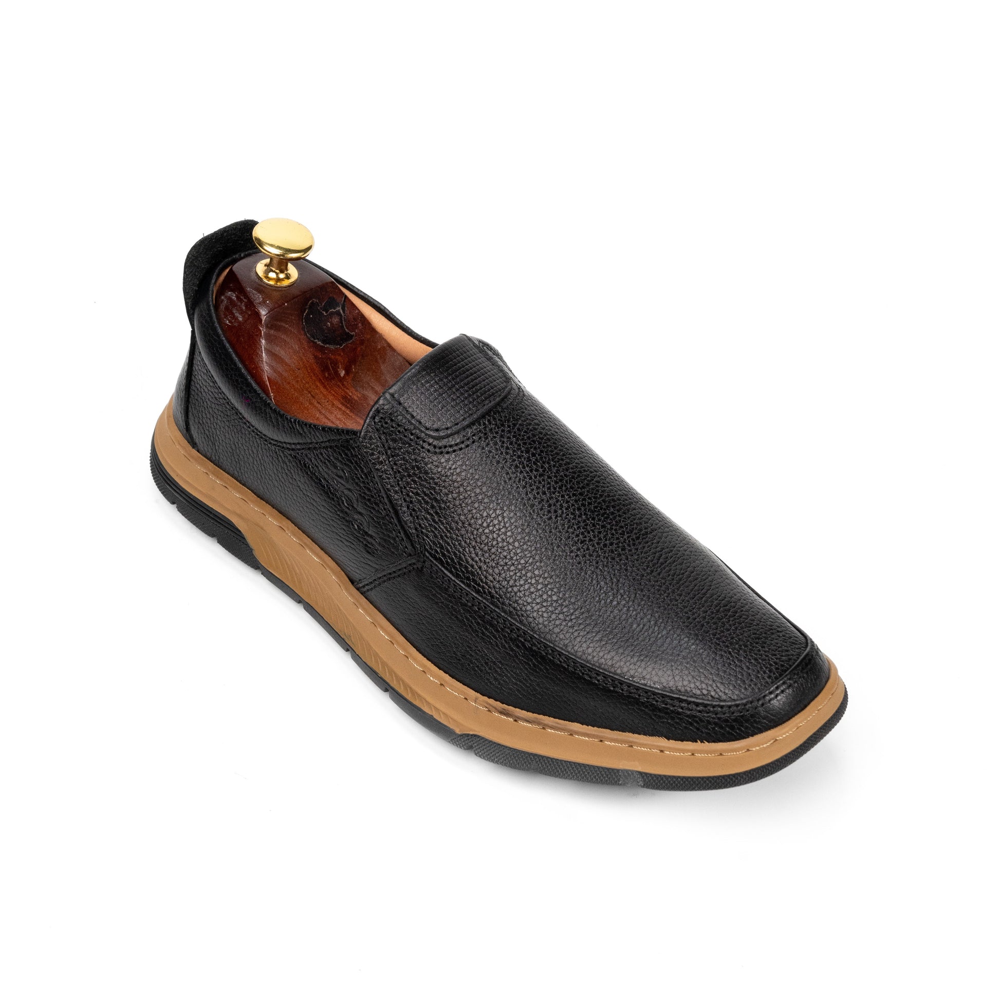 Sofy Black Medicated Casual Shoes